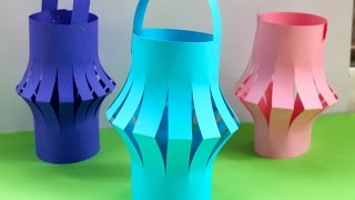 How To Make A Chinese Paper Lantern  Fun Kids Activities [upl. by Anelle]