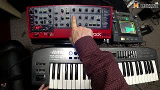 Clavia Nord Lead 2x Rack Обзор Overview Демонстрация Demonstration [upl. by Ardnas]