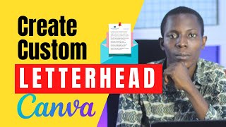 How to create custom letterheads in Canva and Microsoft Word [upl. by Atnoek]