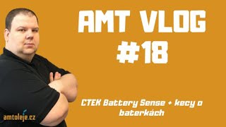 AMT vlog 18  CTEK Battery Sense  kecy o baterkách  bateriecepekcz [upl. by Alliuqat]