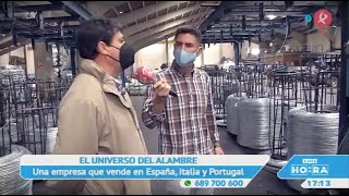 Trefilería la industria del alambre  A esta hora [upl. by Linnea935]