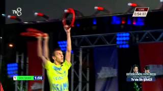 Ninja Warrior Türkiye Furkan Özkan Final [upl. by Lemmuela]