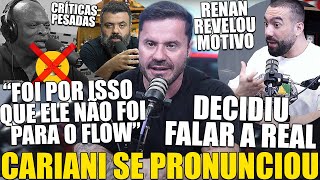 POLÊMICA A VERDADE SOBRE COLEMAN NÃO IR NO FLOW É EXPOSTA AO VIVO PELO RENAN CARIANI OPINOU [upl. by Alyks878]