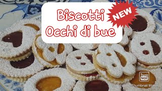 Biscotti Occhi di bue [upl. by Krever]