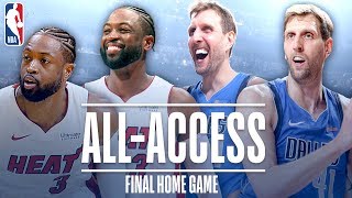 Dwyane Wade and Dirk Nowitzki’s Final Home Game [upl. by Drabeck58]