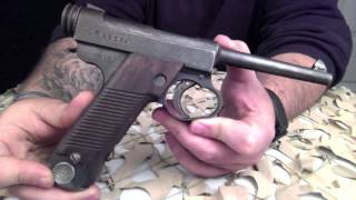 Japanese WW2 Type 14 Nambu 8mm Pistol Overview Texas Gun Blog [upl. by Borer]