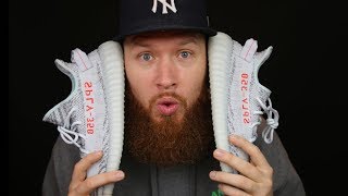 CHEAPEST YEEZYS EVER ADIDAS YEEZY BOOST 350 V2 BLUE TINT [upl. by Thornburg]