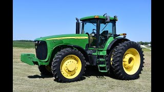 John Deere 8420 Tractor Sold for Record Price Last Week on Iowa Farm Auction [upl. by Manas]