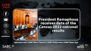 President Ramaphosa receives Census 2022 national results [upl. by Israel]