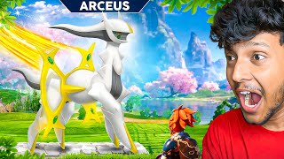 FINALLY I CAPTURED THE GOD OF ALL POKEMON  ARCEUS 🔥 PALWORLD [upl. by Ekrub]