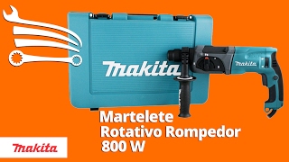 Martelete Rotativo Rompedor de 12 pol 780 Watts MAKITA  Loja do Mecânico [upl. by Arbmik114]