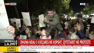 Pitarka nuk mban dot lotët në protestën për dhunën e ushtruar ndaj 3vjeçares Kemi prekur fundin [upl. by Crooks]