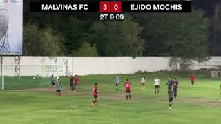 GOLES MALVINAS VS EJIDO MOCHIS LOS MOCHIS SINALOA [upl. by Atiuqin]