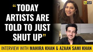 Mahira Khan amp Azaan Sami Khan Interview  Film Companion [upl. by Neumark]