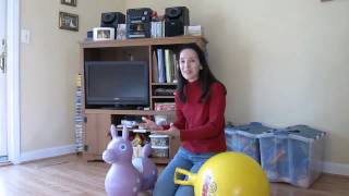 Gymnic Hop 45 amp Rody Inflatable Horse [upl. by Kolk]