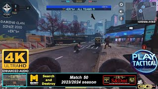 ERb vs all Match 50 20232024 season CoD mobile Search and Destroy 4k [upl. by Alhan]