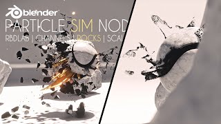 How I use the NEW simulation nodes to create particles  BLENDER 36 [upl. by Faunia109]