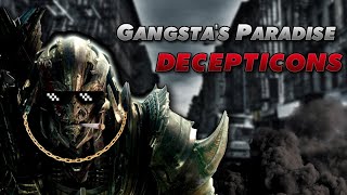 Decepticons Transformers  Gangstas Paradise Coolio [upl. by Whipple498]