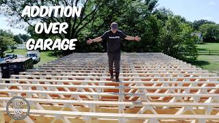 Building a Master Suite Addition over the Garage  Dream Home Renovation Ep 7 [upl. by Ahsaekal]