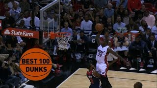 Best 100 Dunks 2015 NBA Season [upl. by Odrick732]