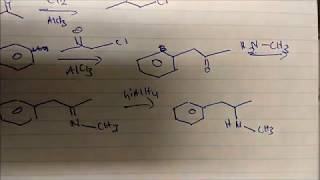 Synthesis of Methamphetamine [upl. by Spencer]