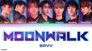 WayV 威神V Moonwalk 天选之城 ChiPinEng Color Coded Lyrics [upl. by Nasho921]