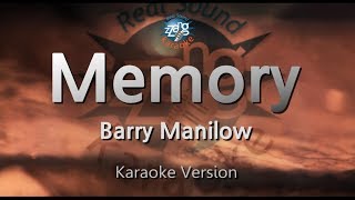 Barry ManilowMemory Karaoke Version [upl. by Itnaihc]