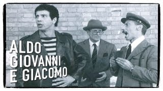 Ajeje Brazorf e il controllore seconda parte  Tre uomini e una gamba di Aldo Giovanni e Giacomo [upl. by Wendalyn53]