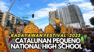 Catalunan Pequeño National High School Dance Showdown  Kadayawan Festival 2023 kadayawan2023 [upl. by Odilo]