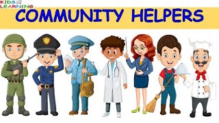 Community helpers  Community helpers for kids Our helpers 40 Community helperPeople who help us [upl. by Vasta]