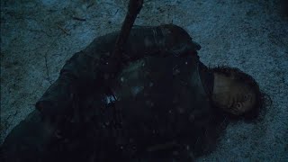 Theon Greyjoy Death Scenes  Game Of Thrones 8 × 03 [upl. by Aligna]