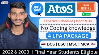 Atos Syntel Hiring Drive 2023  Final Years Eligible  Apply Now [upl. by Neiviv503]