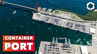 Building a Container Port in Cities Skylines 2 and what I think about it  Timelapse Build [upl. by Bore]