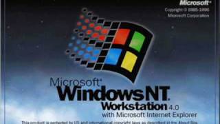 Windows NT 40 Startup and Shutdown Sounds [upl. by Dehnel]