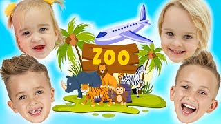 Vlad and Niki  Family trips to the Zoo and Amusement park for kids [upl. by Enovahs]