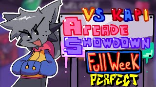 Friday Night Funkin  Perfect Combo  VS KAPI  Arcade Showdown Mod  Cutscenes HARD [upl. by Aubrey]