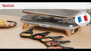 Tefal  Raclette Pierrade Gourmet  de délicieux moments en famille ou entre amis [upl. by Alake]