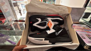 UNBOXING KYRIE LOW 5 BLACK N WHITE COLORWAY  TOP GRADE QUALITY [upl. by Drhcir]