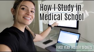 How I Study in Medical School [upl. by Spence]