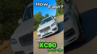 How Fast is the Volvo XC90 Hybrid [upl. by Nonnahs547]