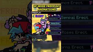 GF Mode Update FREEPLAY ANIMATIONS 😭 FNF [upl. by Dasya35]