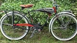 VINTAGE Schwinn heavy weight bicycle slide show [upl. by Neelhsa690]