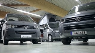 Die neue VW T5T6 Schlafsitzbank von CustomBus [upl. by Atinel]