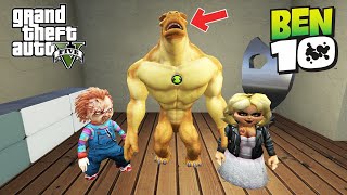 BEN 10 YENİ KARAKTERİ İNSANOZOR İLE CHUCKY VE SEVGİSİLİNİ YAKALADIM [upl. by Amitaf]