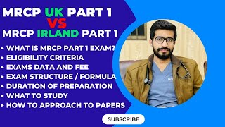 MRCP UK PART 1 VS MRCP IRELAND PART 1 MRCP PART 1 TIPS MRCP2023 [upl. by Sivrahc828]