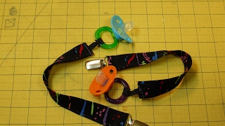 How To Make A Pacifier Clip [upl. by Dorena]