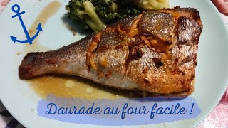 recette facile de daurade au four [upl. by Male]