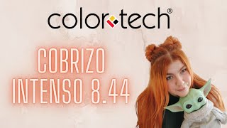 🥕Me tiño nuevamente el cabello COBRIZO con COLOR TECH 844  COBRIZO INTENSO 🥕 [upl. by Leahcimsemaj]