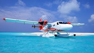 MOST BEAUTIFUL FLIGHT IN THE WORLD Maldives seaplane transfer [upl. by Magnolia758]