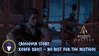 AC ODYSSEY amp VALHALLA Crossover Stories  KASSANDRAS QUEST quotNO REST FOR THE MISTHIOSquot  WALKTHROUGH [upl. by Hammad]